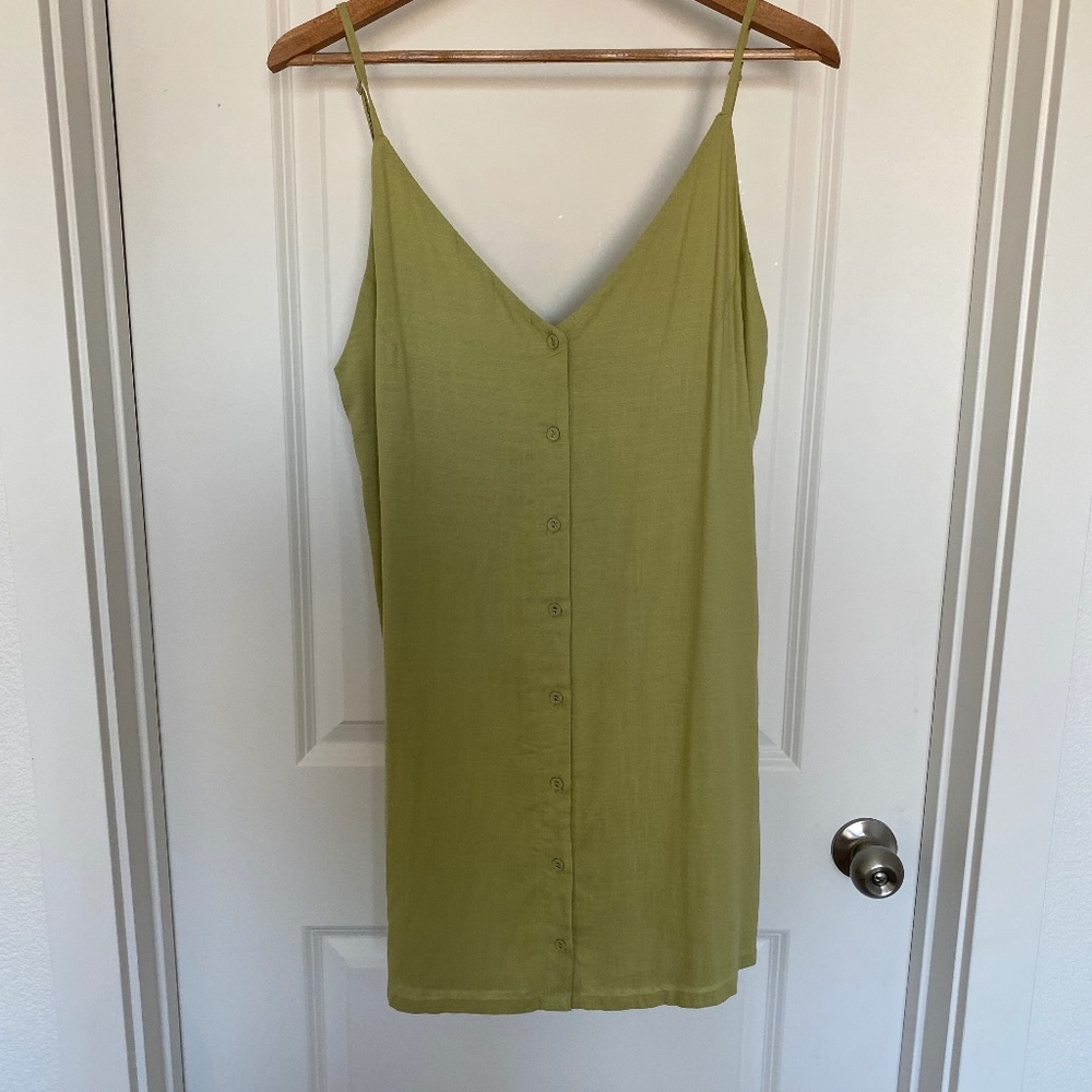 NWOT RVCA Button Down Mini Dress